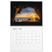 Epic Malibu Zee grotten: Elliot McGucken Fine Art Kalender (Feb 2026)