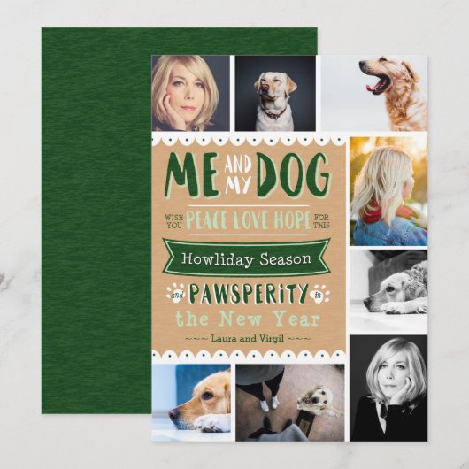 EPIC Me and My Dog 5x7 Photocard (8 Afbeeldingen) (Voorkant / Achterkant)