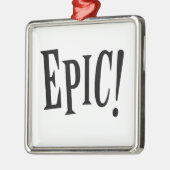 Epic Metalen Ornament (Links)
