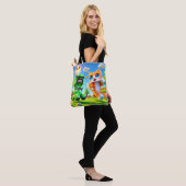 Epic Minecraft-geïnspireerde peuter Canvas tas Cat (Op model)