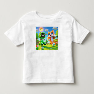 Epic Minecraft-geïnspireerde peuter T-shirt Cat ho