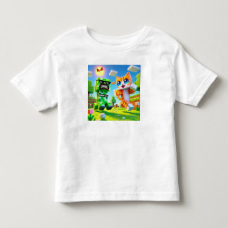Epic Minecraft-geïnspireerde peuter T-shirt Cat ho