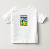 Epic Minecraft-geïnspireerde peuter T-shirt Cat ho (Achterkant)