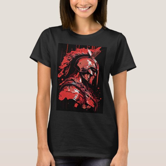 Epic Motivatie Spartan Warrior Trojan Warrior G T-shirt (Voorkant)