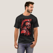 Epic Motivational Spartan Warrior Trojan Warrior G T-shirt (Voorkant volledig)