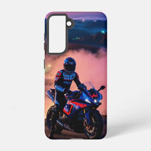 Epic MotoGP Design: Samsung Galaxy S21 Hoesje (Achterkant)