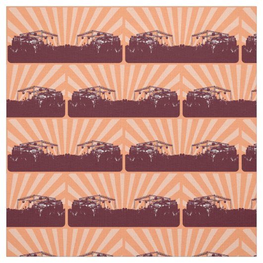 Epic Music Design Pattern Fun Concern Stage Stof (Swatch)