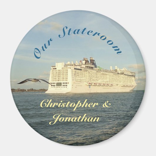 Epic Navolging Gepersonaliseerde matroomdeurmarker Magneet (Voorkant)