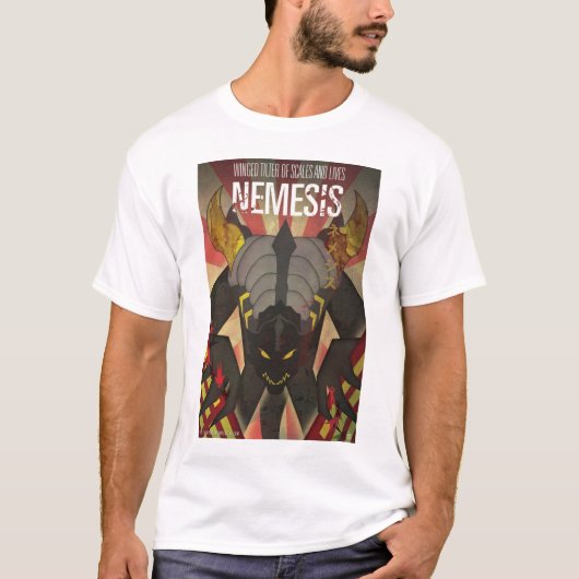 Epic Nemesis Kaiju T-shirt - Kunst van James Biggi (Voorkant)