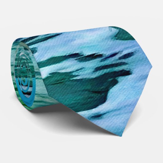 Epic Ocean Waves van Pamela Storch Stropdas (Opgerold)