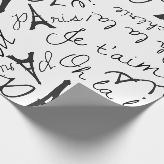 Epic Paris Eiffel Tower Cadeaupapier (Hoek)