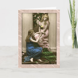 Epic Party, dank u Victoriaans dames Bedankkaart