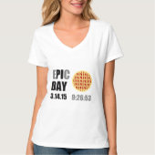 EPIC Pi Day - E"PI"C DAY T-shirt (Voorkant)