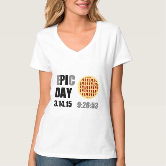 EPIC Pi Day - E"PI"C DAY T-shirt (Voorkant)