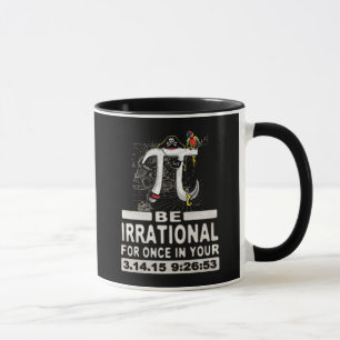 Epic Pirate Pi dag is één keer irrationeel Mok