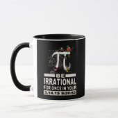 Epic Pirate Pi dag is één keer irrationeel Mok (Links)