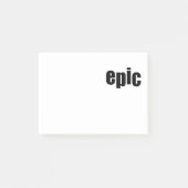 EPIC POST-IT® NOTES (Voorkant)