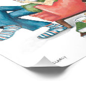 Epic Pug King Author art print Foto Afdruk (Hoek)