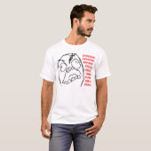 Epic Rage Guy T-shirt (Voorkant volledig)