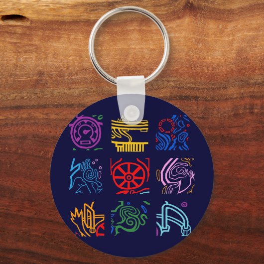 Epic Raver Sleutelhanger (Voorkant)