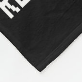 Epic Rebooting Support Tech Santa's Fleece Deken (Hoek)