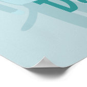 Epic Retro Sock Hop Monkey Cartoon Characters Poster (Hoek)