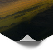 Epic Rock Mountains - Fantasy Art Poster (Hoek)