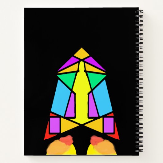 EPIC ROCKET! (spiralen notitieboek) Notitieboek (Achterkant)