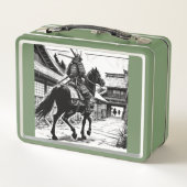 Epic Samurai Rider Manga Art Print (Achterkant)