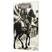 Epic Samurai Rider Manga Art Print Klembord (Links)