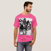 Epic Samurai Rider Manga Art Print T-shirt (Voorkant volledig)