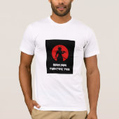 Epic Samurai Warrior Tee | Standing With Sword  T-shirt (Voorkant)