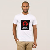 Epic Samurai Warrior Tee | Standing With Sword  T-shirt (Voorkant volledig)