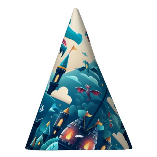 Epic Schattigee Kinder Hero Boys Meisjes Dragon 1e Feesthoedjes (Rechts)