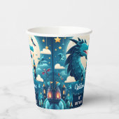 Epic Schattigee Kinder Hero Boys Meisjes Dragon 1e Papieren Bekers (Links)