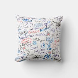 Epic School Day Doodle Time Fun Art Kussen