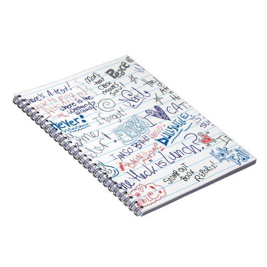 Epic School Doodles Notitieboek (Rechterzijde)