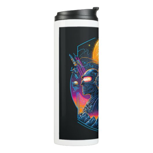 Epic Science Fiction Thermal Tumbler Thermosbeker (Gedraaid links)