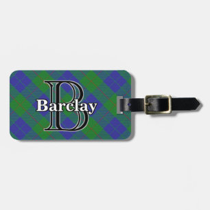 Epic Scotland Clan Barclay Hunting Tartan Bagagelabel