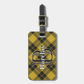 Epic Scotland Clan Barclay Tartan Bagagelabel (Voorkant verticaal)