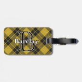 Epic Scotland Clan Barclay Tartan Bagagelabel (Achterkant horizontaal)