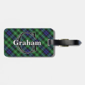 Epic Scotland Clan Graham Tartan Bagagelabel (Achterkant horizontaal)