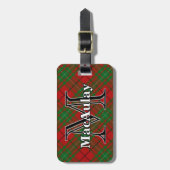 Epic Scotland Clan MacAulay Tartan Bagagelabel (Voorkant verticaal)
