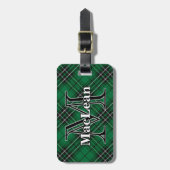 Epic Scotland Clan MacLean Hunting Tartan Bagagelabel (Voorkant verticaal)