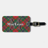 Epic Scotland Clan MacLean Tartan Bagagelabel (Voorkant horizontaal)