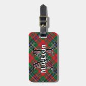 Epic Scotland Clan MacLean Tartan Bagagelabel (Voorkant verticaal)