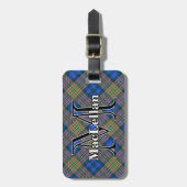 Epic Scotland Clan MacLellan Tartan Bagagelabel (Voorkant verticaal)