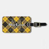 Epic Scotland Clan MacLeod van Lewis Tartan Bagagelabel (Voorkant horizontaal)