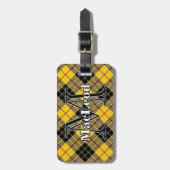Epic Scotland Clan MacLeod van Lewis Tartan Bagagelabel (Voorkant verticaal)