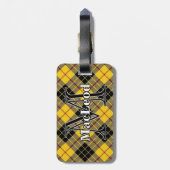 Epic Scotland Clan MacLeod van Lewis Tartan Bagagelabel (Achterkant verticaal)